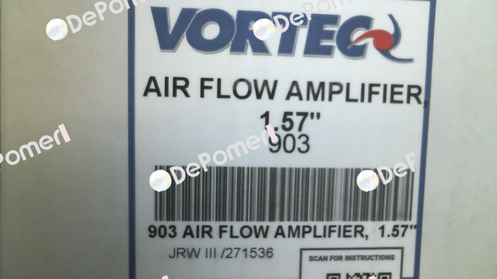 P/N: 903 BSP, Type: 903 NPT Vortec