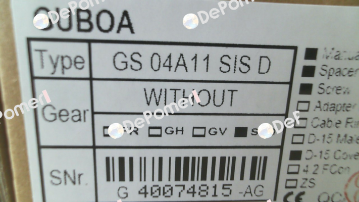 GS 04A01 SIS-D Guboa