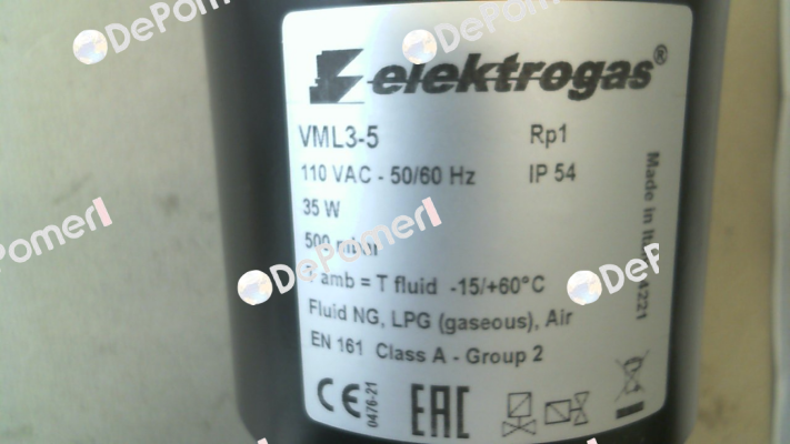 VML3-5 (110 V AC) Elektrogas