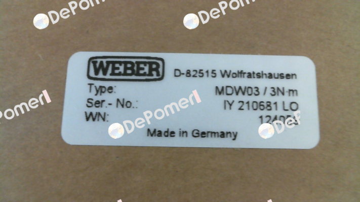124059 Weber