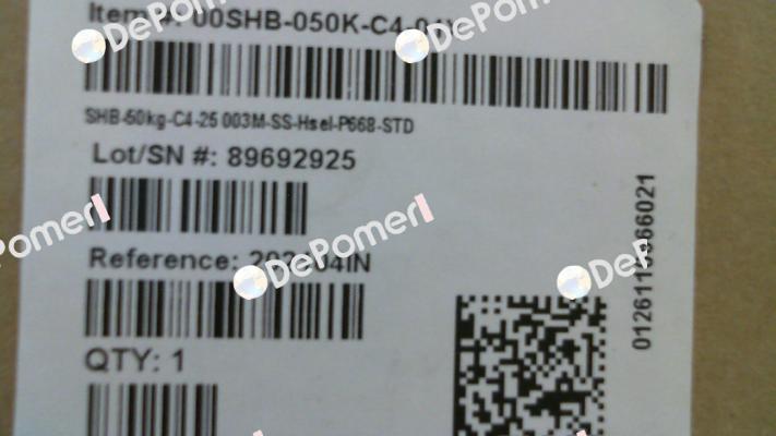 SHBxR-50kg-C4-SC 3M/6W Revere