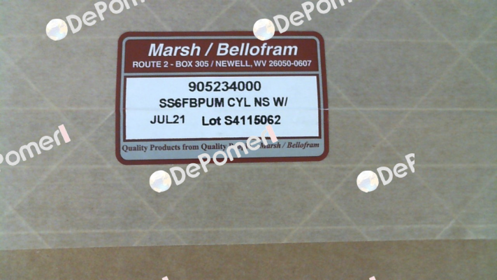 905-234-000 Bellofram