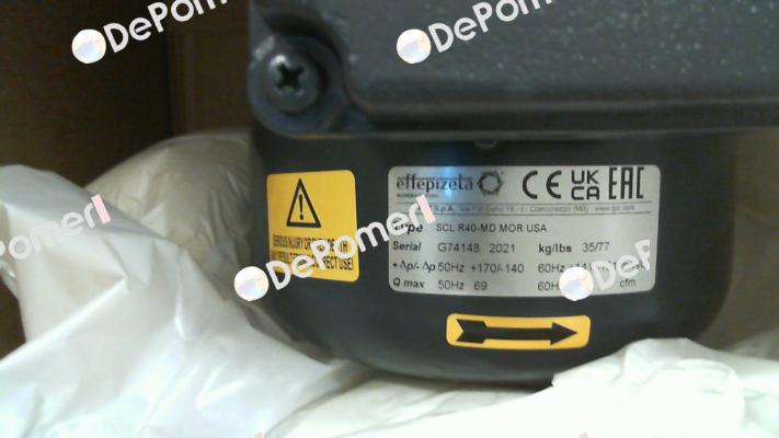 P/N: SR40MD00+0019, Type: SCL R40-MD Fpz