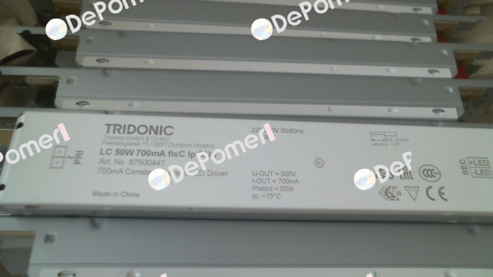 87500447 / LC50W 700mA fixC Ip SNC Tridonic