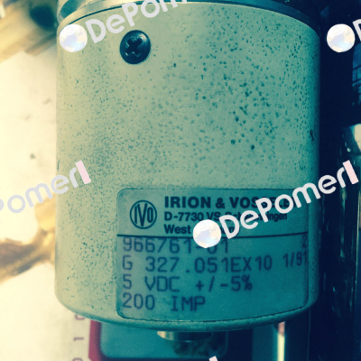966761-01, G 327.051EX10 1/91  Irion-Vosseler
