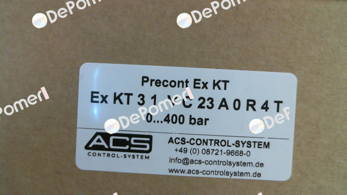 Precont Ex KT 3 1 V C 23 A 0 R 4 T Acs Control-System