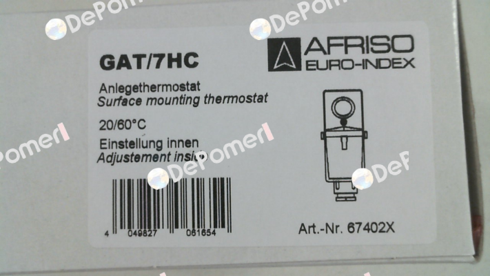 GAT/7HC 20/60°C / 67402X IMIT (Afriso)
