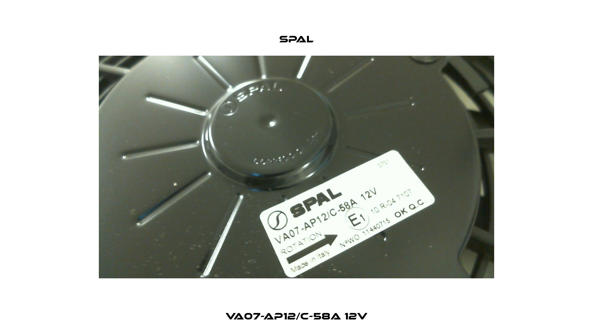 VA07-AP12/C-58A 12V SPAL