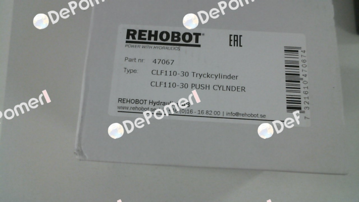 p/n: 47067, Type: CLF110-30 Rehobot