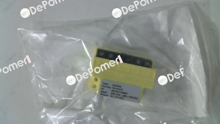 GHE40L / Part No: 19141010 Nord