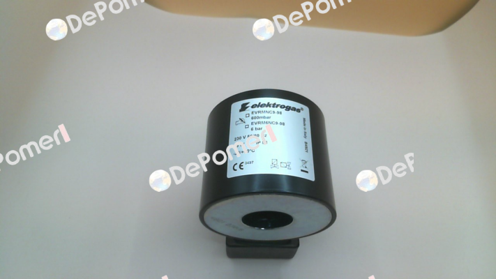 replacement coil for safety solenoid valve EVRMNC9A to EVRMNC912A Elektrogas