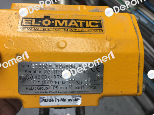 ED0040.U2A00A.14K0 - obsolete, replaced by FD0040  Elomatic