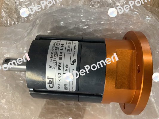 R63 F 56 B14 1/16 BERNIO ELETTROMECCANICA