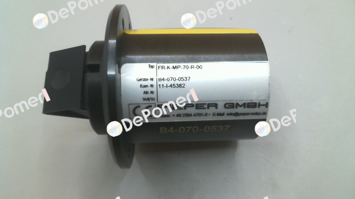FR-K-MP-70-R-00 Pieper