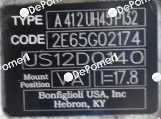 2E65G02174 Bonfiglioli