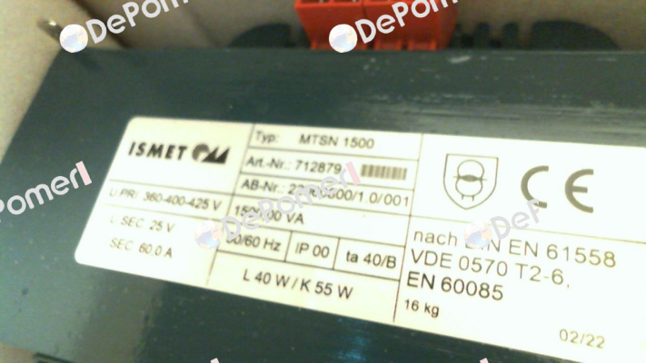 712879 \ MTSN 1500 Ismet
