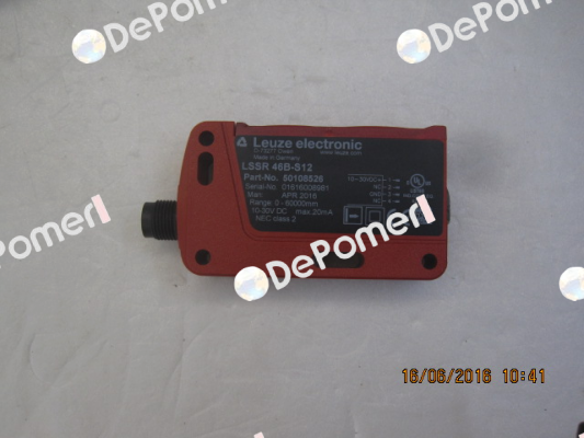 Order No. 50108526, Type: LSSR 46B-S12  Leuze
