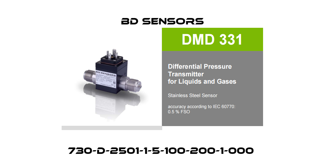 730-D-2501-1-5-100-200-1-000  Bd Sensors