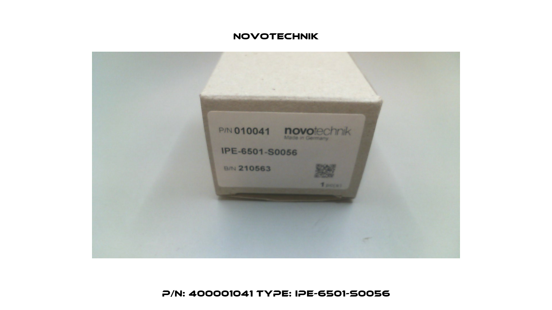 P/N: 400001041 Type: IPE-6501-S0056 Novotechnik