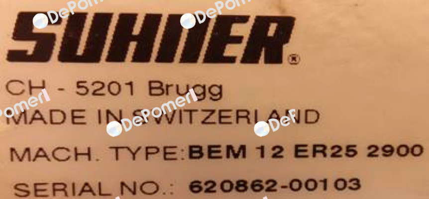 BEM12 ER25 Suhner