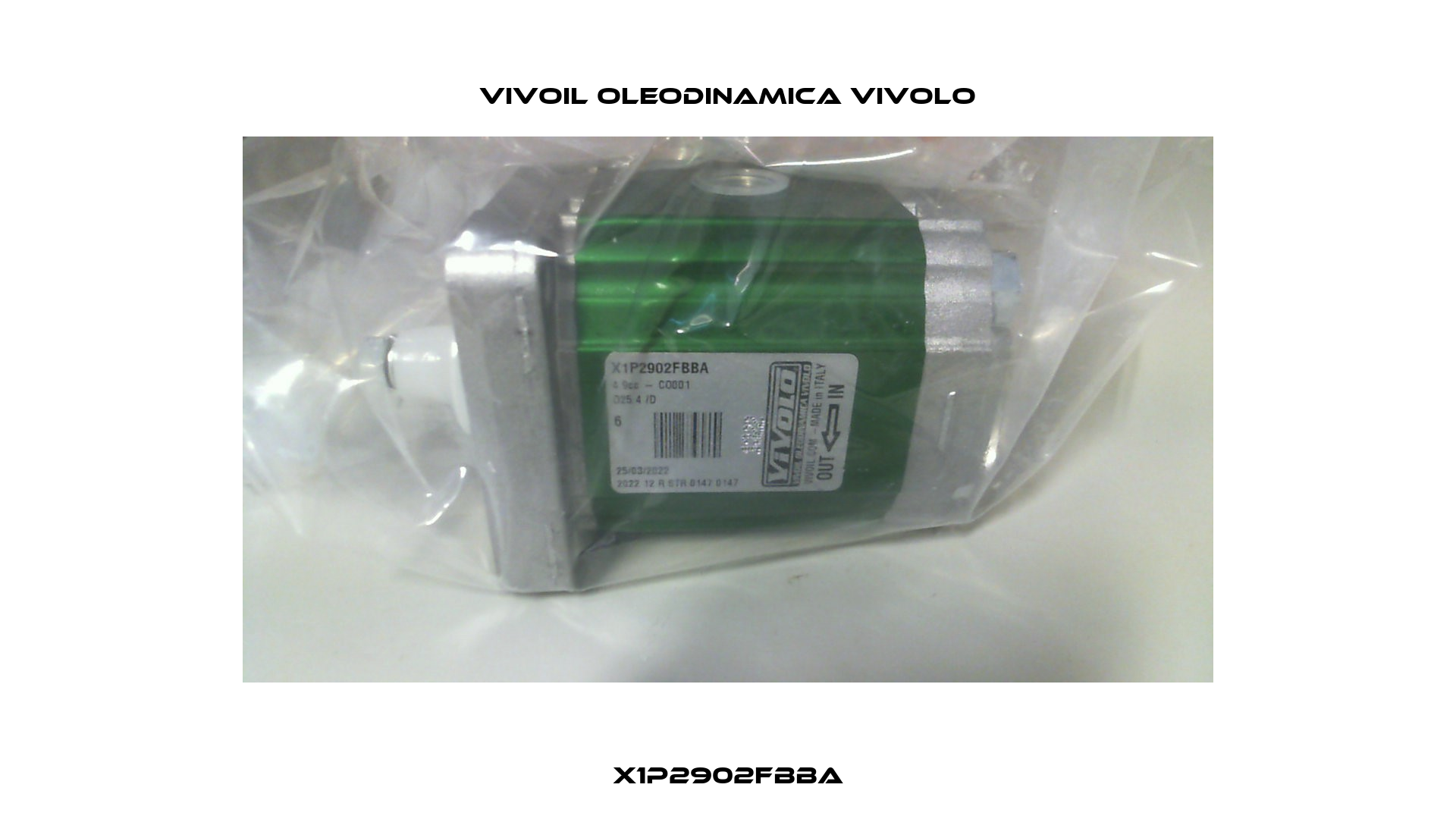X1P2902FBBA Vivoil Oleodinamica Vivolo