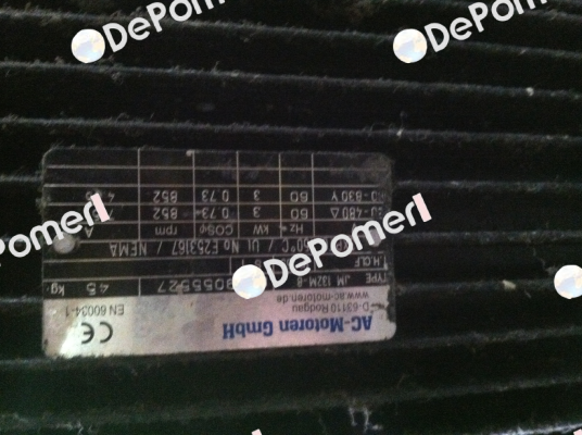 DM-8-B3-3-132M-A-Z1UL  AC Motoren