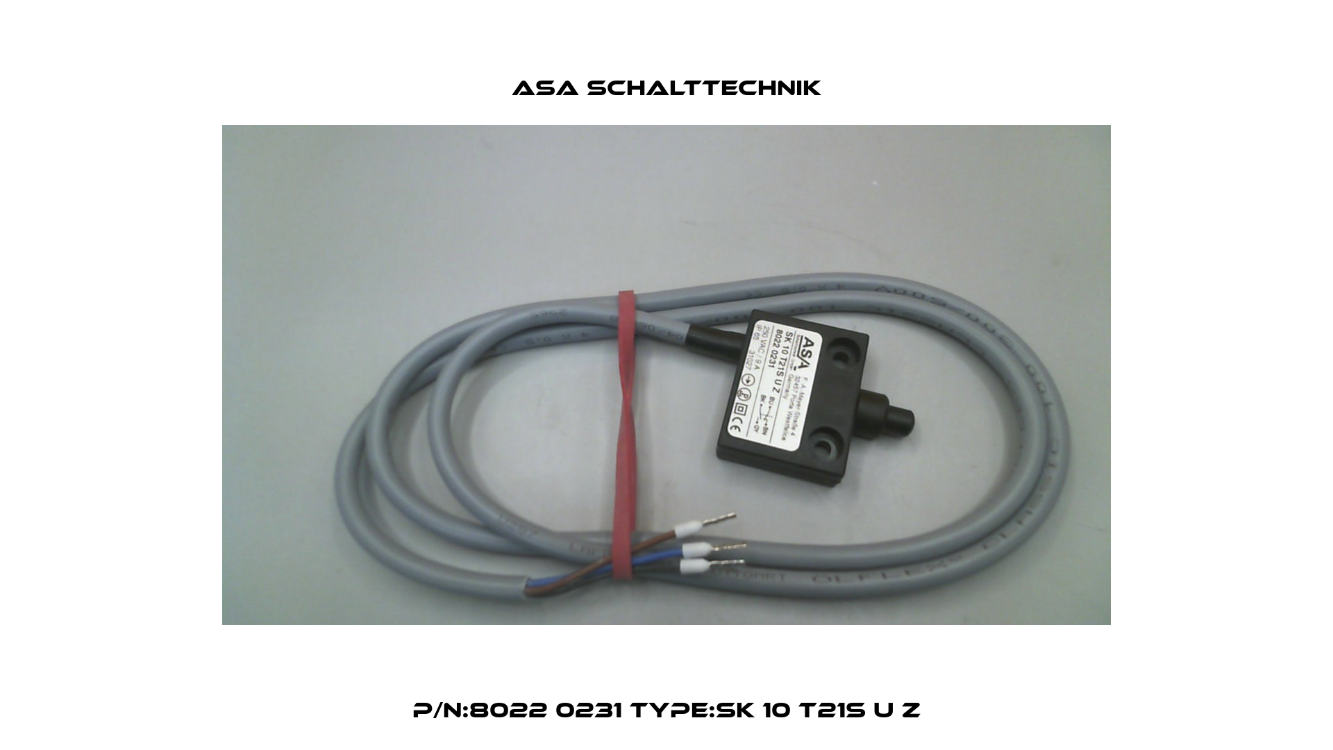 P/N:8022 0231 Type:SK 10 T21S U Z ASA Schalttechnik