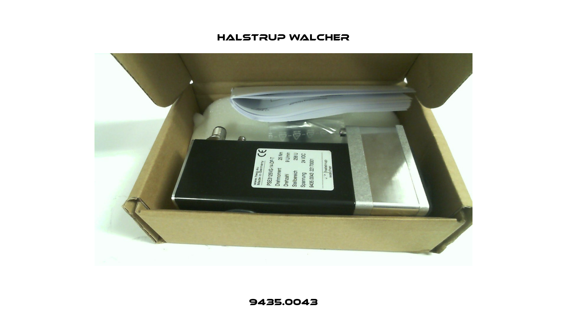 9435.0043 Halstrup Walcher