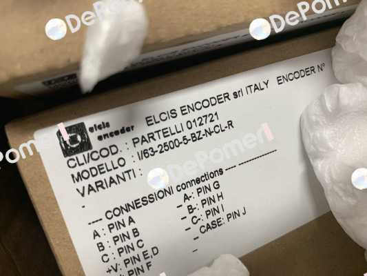 I/63-2500-5-BZ-N-CL-R Elcis
