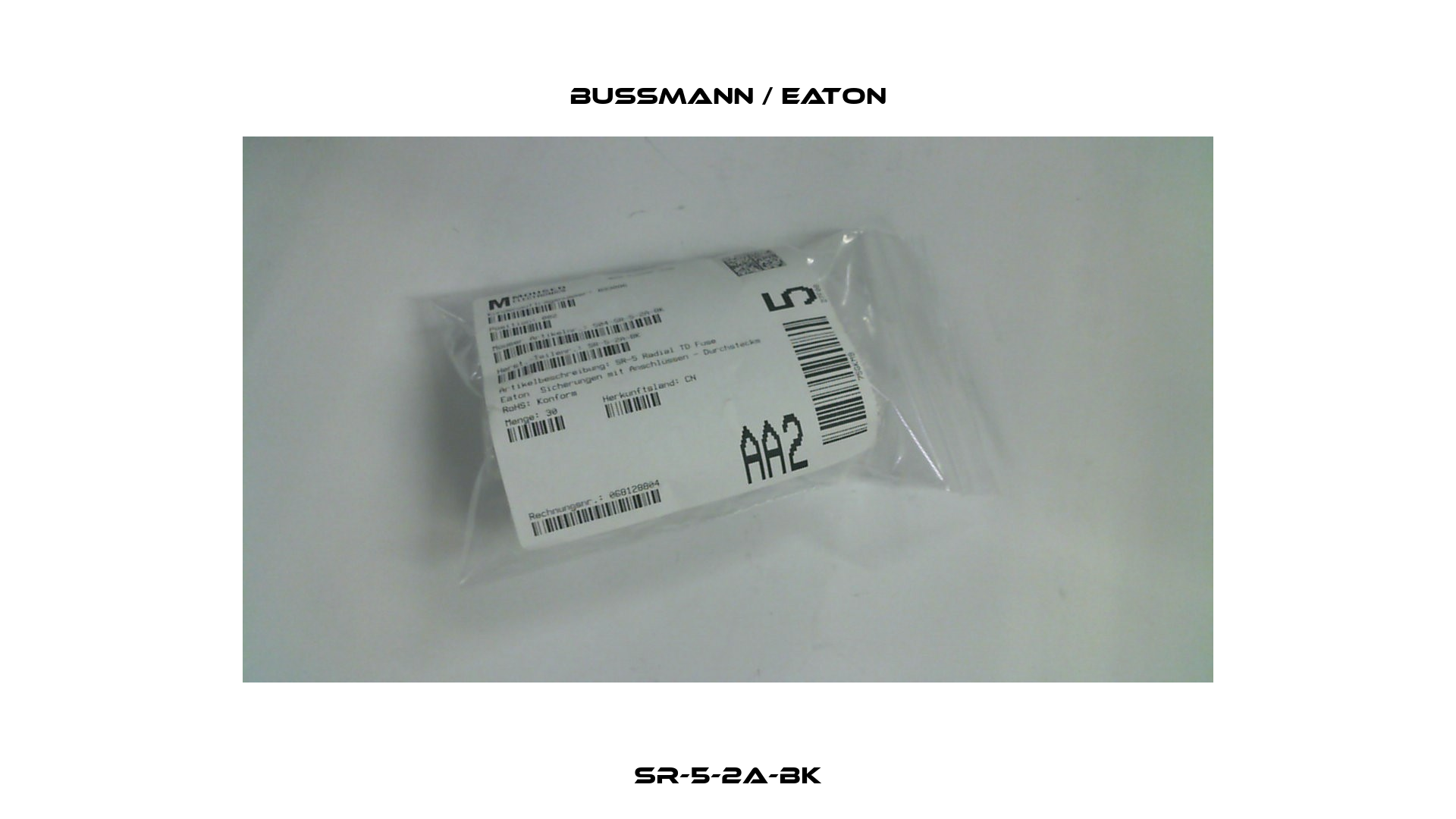 SR-5-2A-BK BUSSMANN / EATON