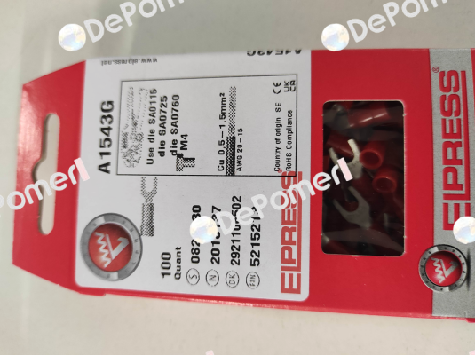 p/n: 7278-273500, Type: A1543G Elpress
