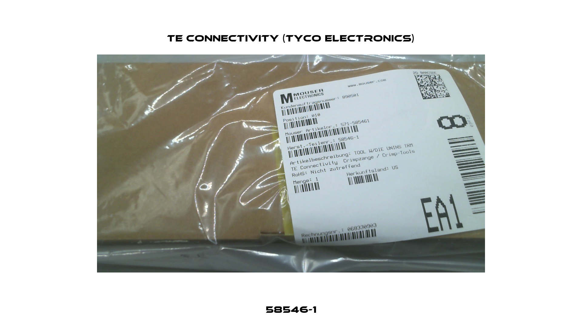 58546-1 TE Connectivity (Tyco Electronics)