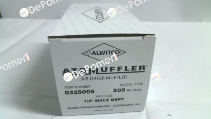 Type: X05-0325005 (080500089) Alwitco