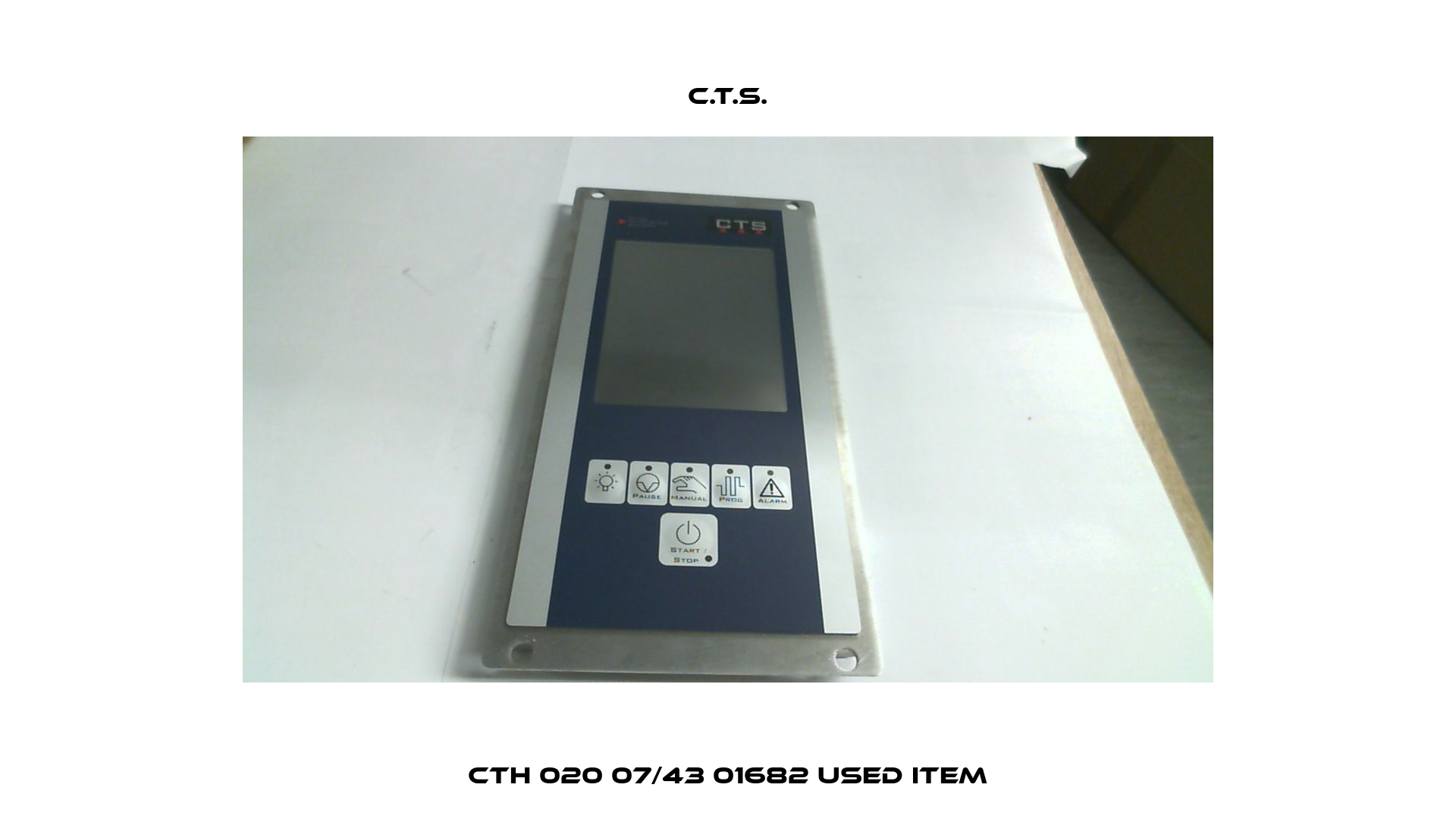 CTH 020 07/43 01682 used item C.T.S.