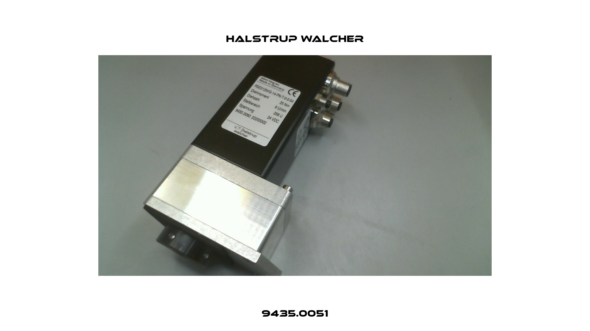 9435.0051 Halstrup Walcher