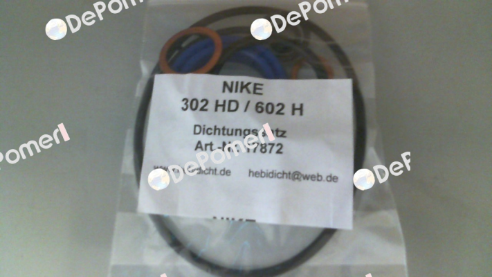 Repair kit 17872 / gasket set for 302 HD Rehobot