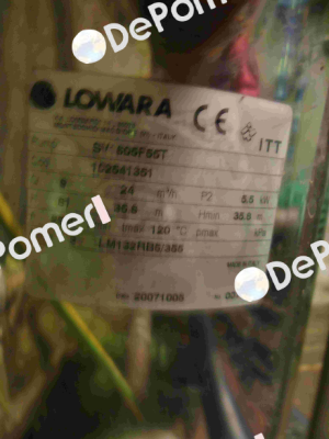 SV-607F75T, Cod:1C2541371 Lowara