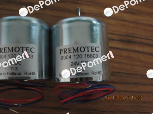 9904 120 16803 24 VDC Premotec