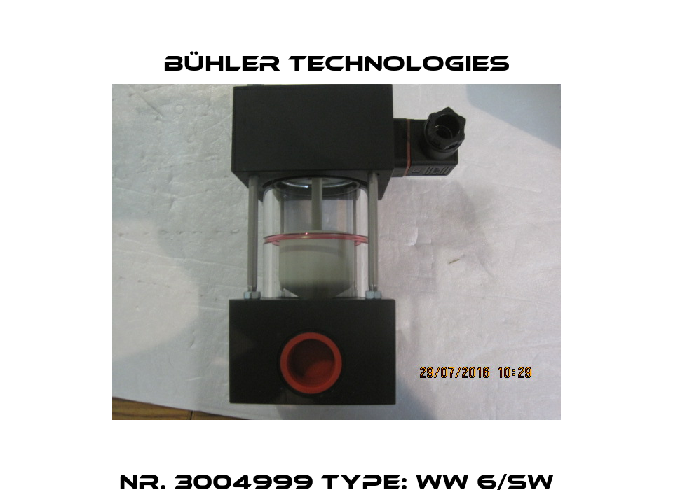 Nr. 3004999 Type: WW 6/SW Bühler Technologies