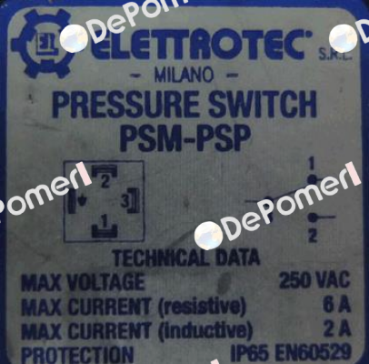PSM50BR18T10.5 Elettrotec