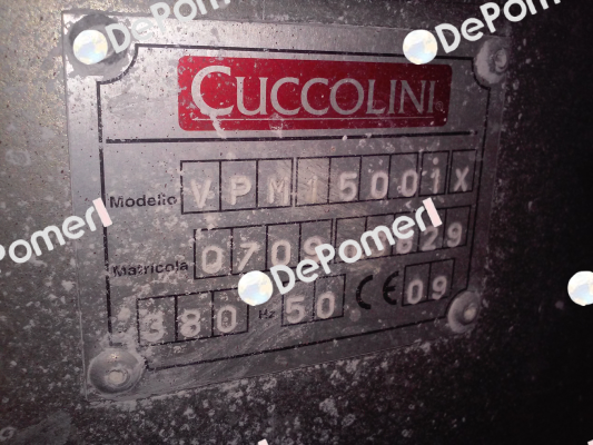 VPM 1500 1/X  Cuccolini