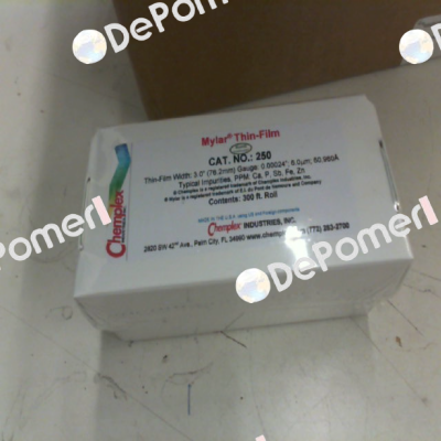 Mylar Thin-Film CAT.NO.:250 Chemplex