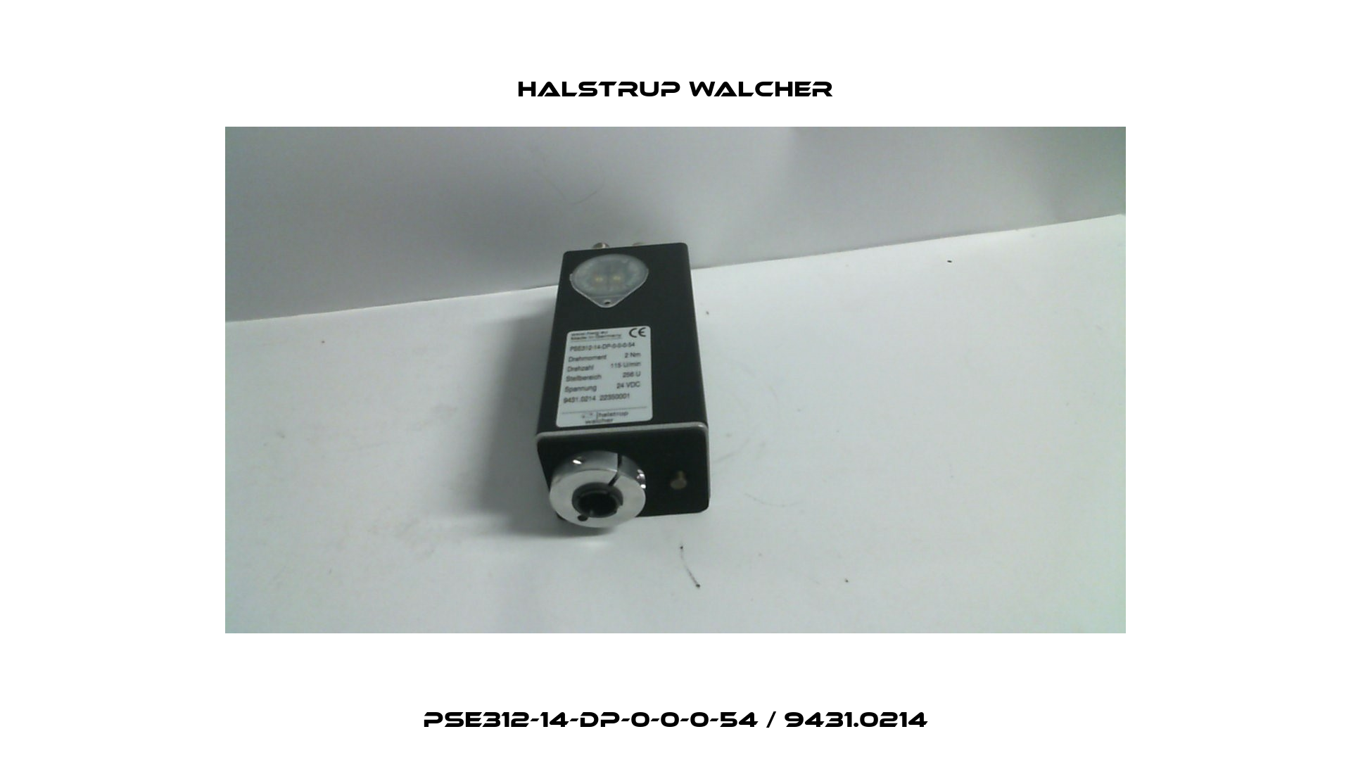PSE312-14-DP-0-0-0-54 / 9431.0214 Halstrup Walcher