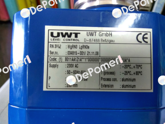 RN 3002  (В011АА1Z1А)  Uwt
