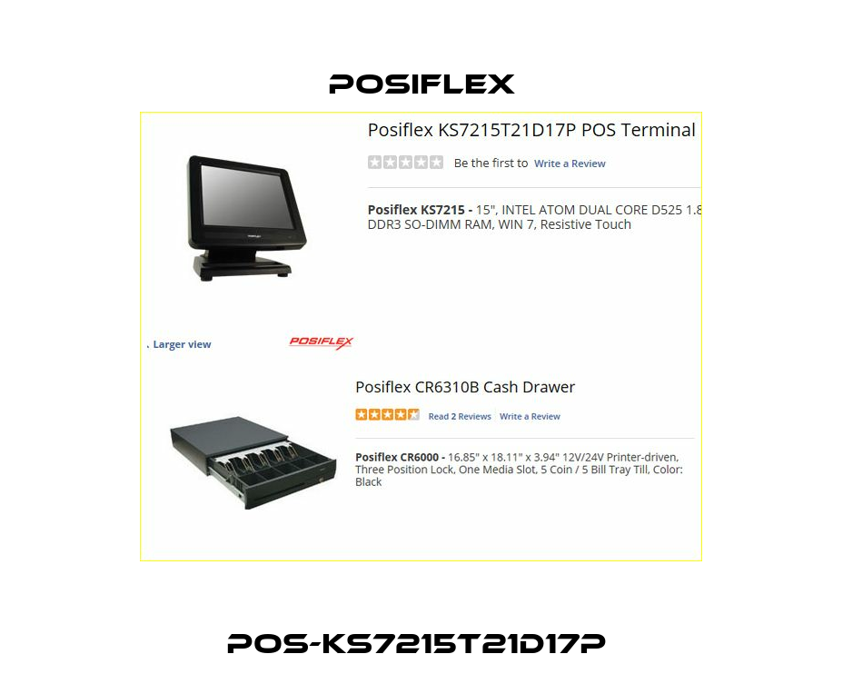 POS-KS7215T21D17P  Posiflex