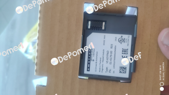 VS Keypad (01- 6179-00) Emotron