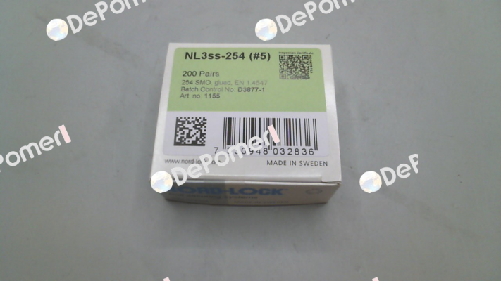 NL3ss-254 Nord Lock