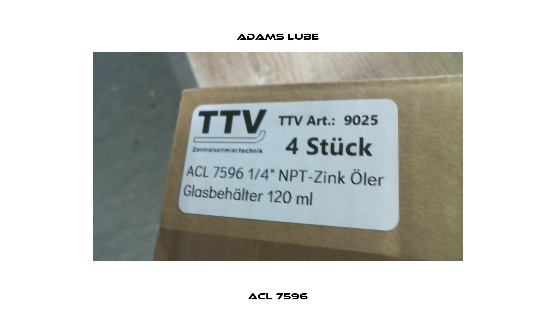 ACL 7596 Adams Lube