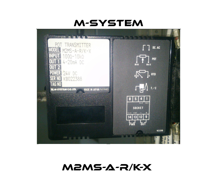 M2MS-A-R/K-X  M-SYSTEM
