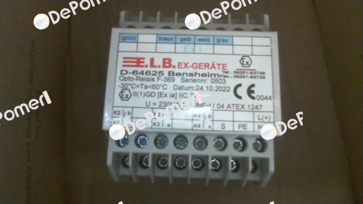 F-369/230/3400 E.L.B Ex Gerate